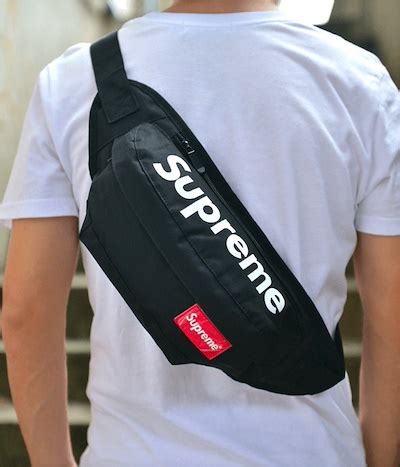 supreme bum bag fake|supreme crossbody bag men's.